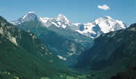 Hiking tour swiss alpes