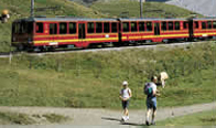 Switzerland hiking
