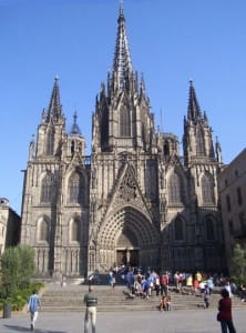 Basílica de Santa Maria del Pi in Barcelona