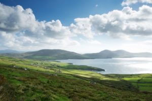 An Irish landscape near the Ring of Kerry
