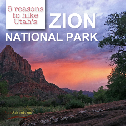 tips for hiking in Utah's Zion Park