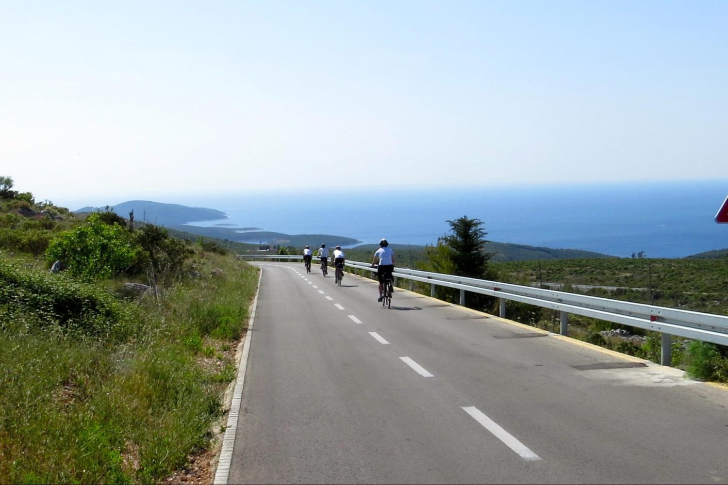 Self guided cycling tour of Croatia's coast and islands