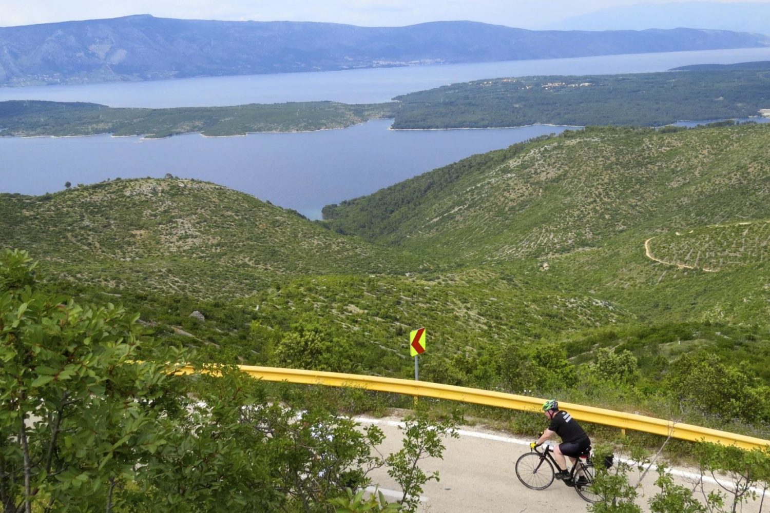 Self guided cycling tour of Croatia's coast and islands