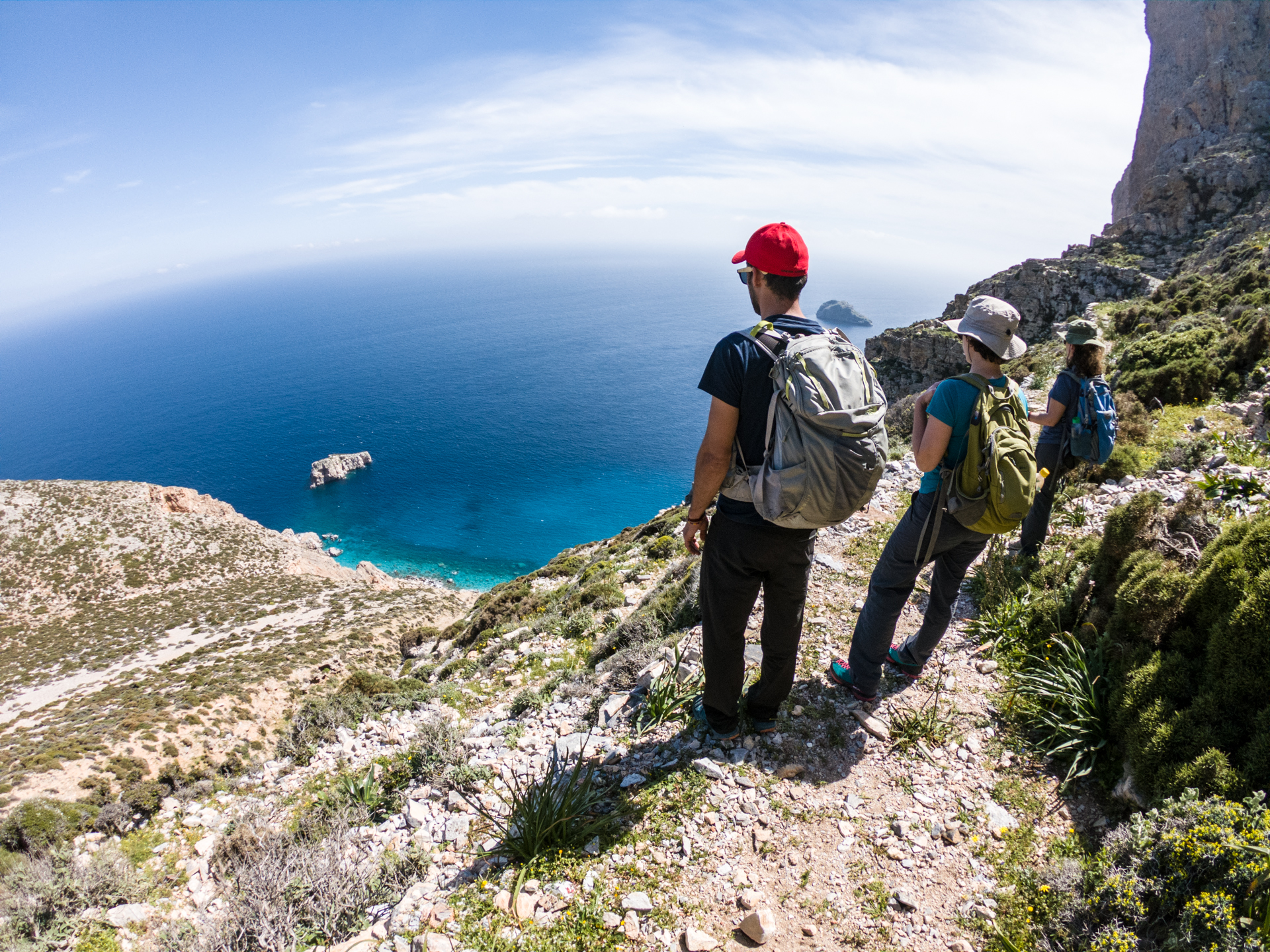 Self guided hiking tour through the best of Greece's islands gets you away from the crowds and into the true beauty of Greece!