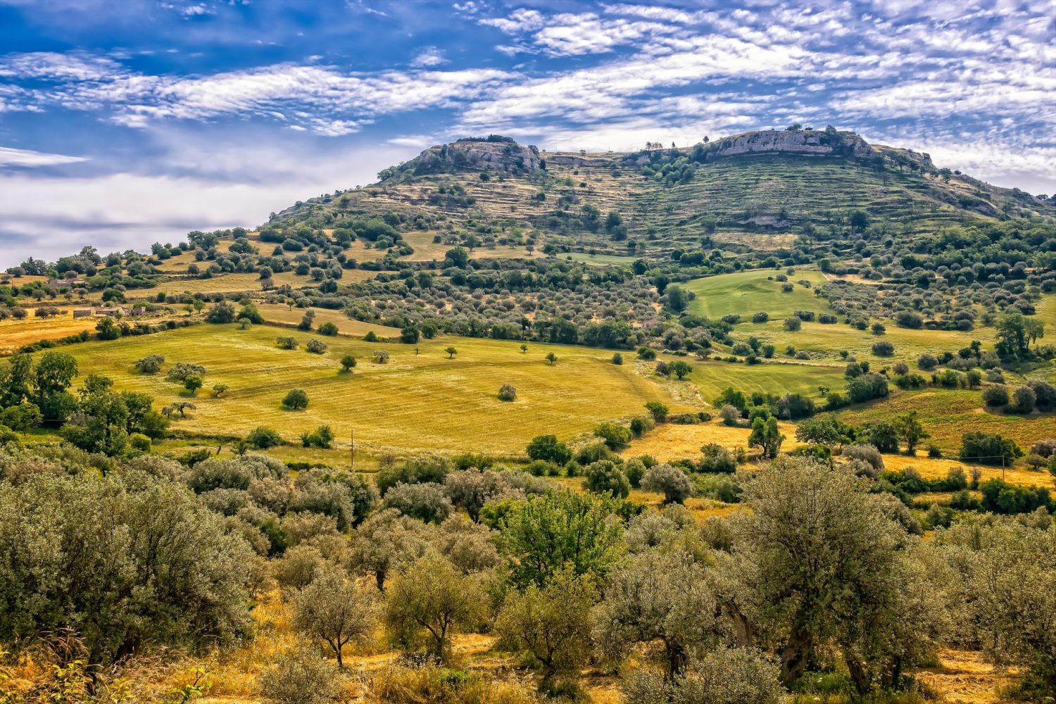 Sicily landscape is beautiful!
