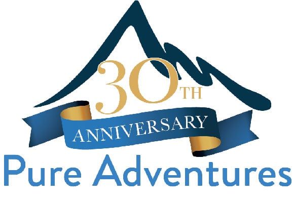 Pure Adventures 30th Anniversary Logo