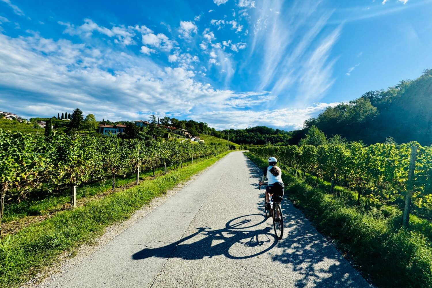 Gravel self guided bike tour through beautiful Slovenia