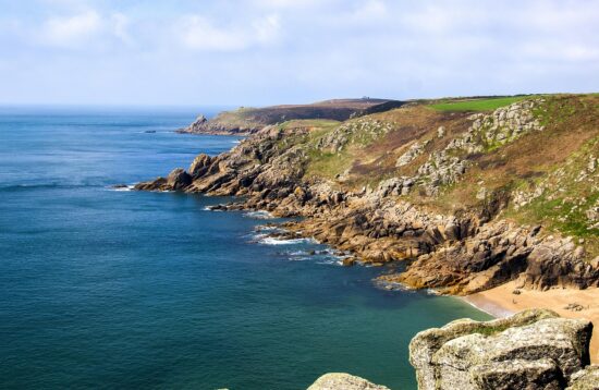 Cliffs of Cornwall Self-Guided Hiking Walking Tour
