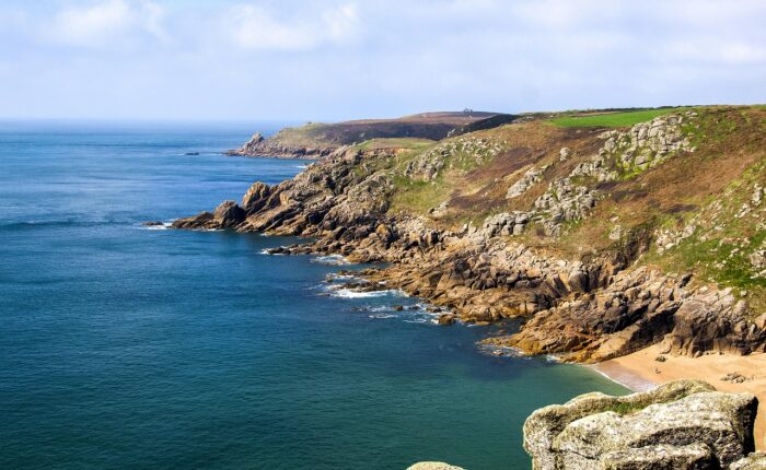 Cliffs of Cornwall Self-Guided Hiking Walking Tour