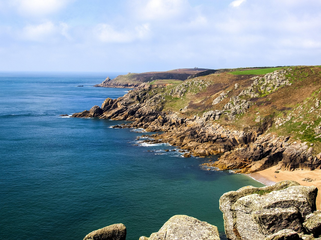 Cliffs of Cornwall Self-Guided Hiking Walking Tour